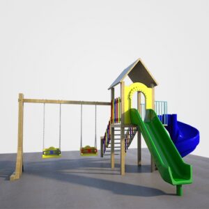 Ahşap Çocuk Parkı - 150 'lik